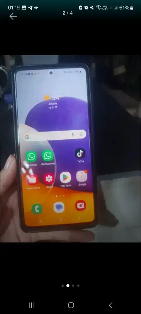 Samsung a72 ram 8/256