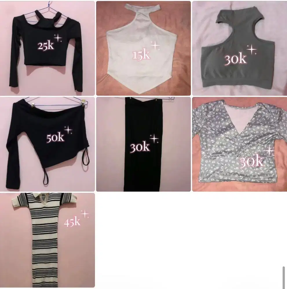 Preloved tanktop wanita baju wanita