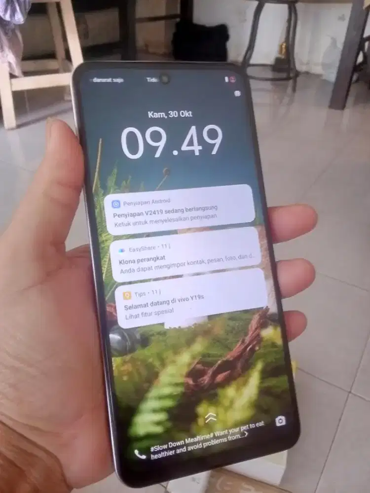 Hp Istri Vivo Y19s 4+4/128 Fullset