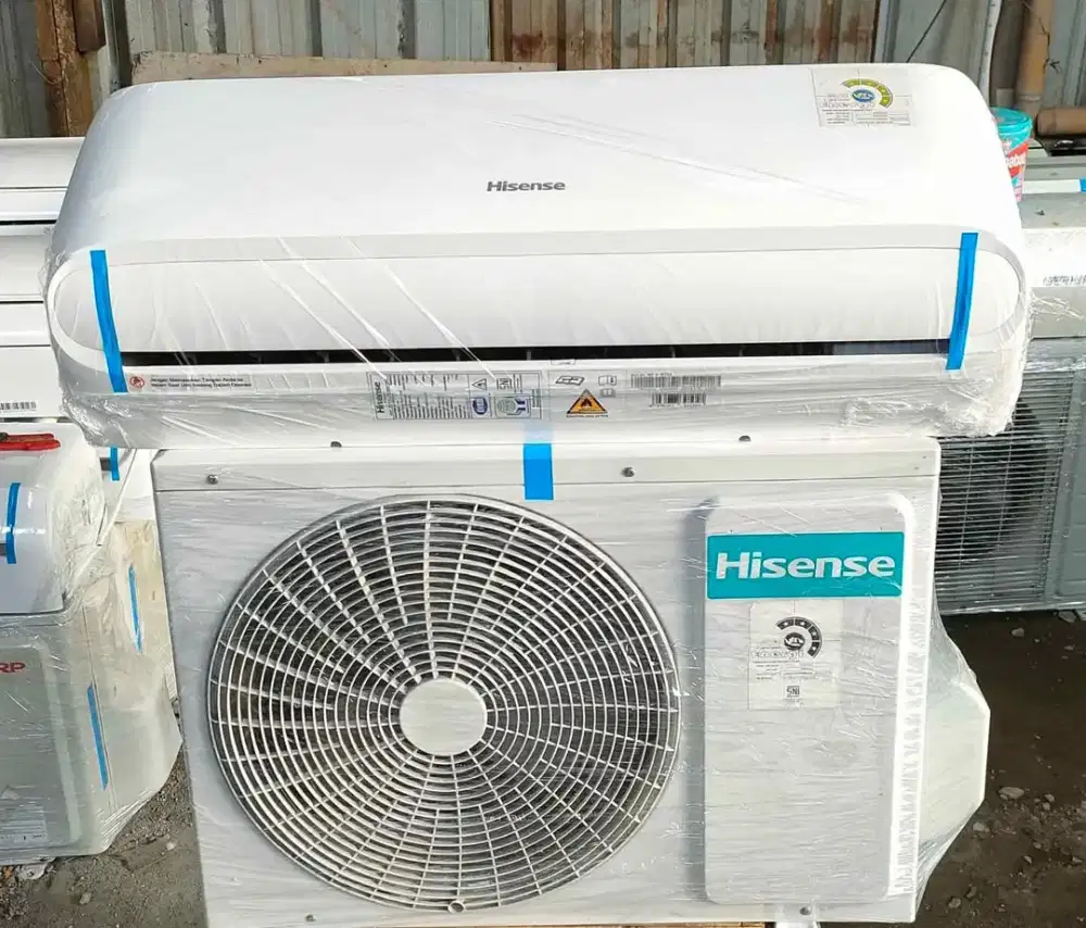 Ac Hisense 1/2.pk kondisi baik garansi VIP ( 1/2.THN )