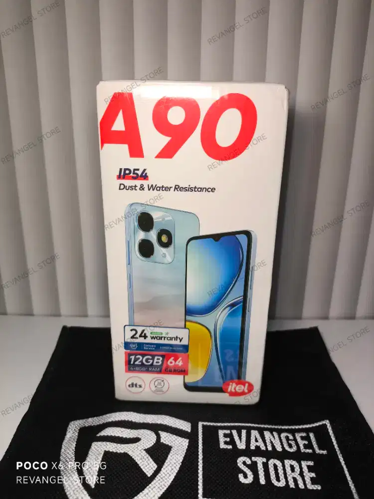 BARU SEGEL! 4/64GB ITEL A90 GARANSI RESMI