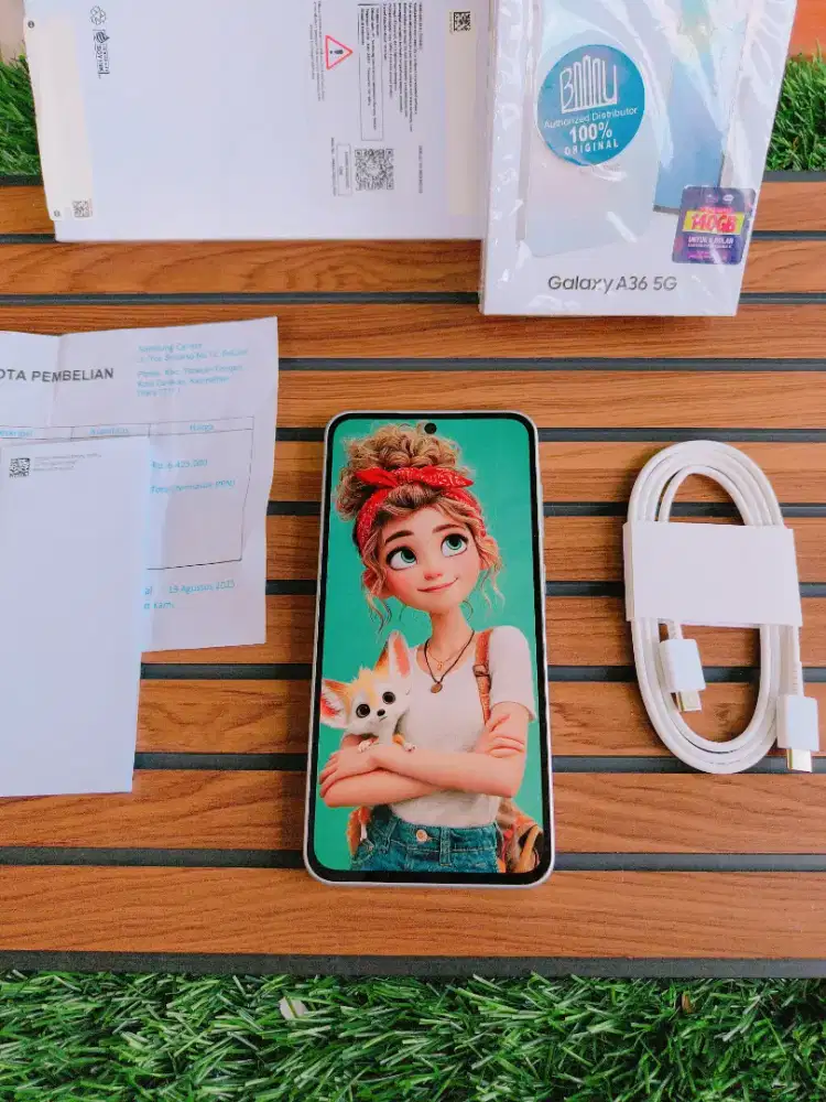 Samsung Galaxy A36 5G 8/256 Mulus Fullset Ori Garansi Panjang