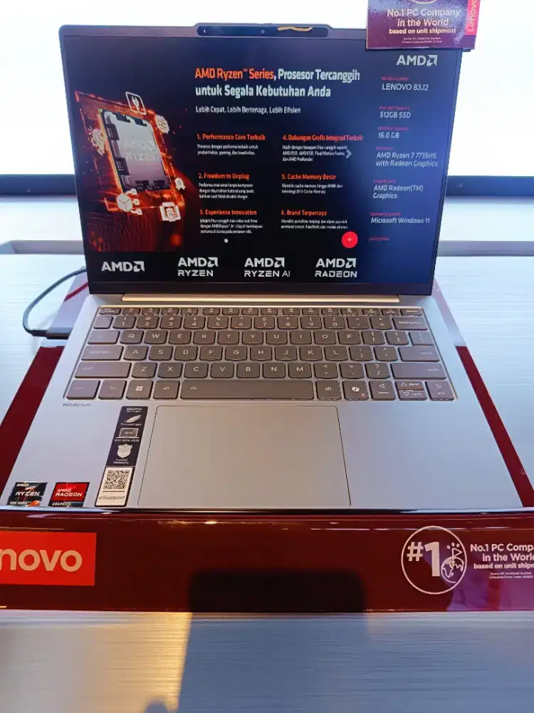 Lenovo IdeaPad Slim 5 13ARP10 Ryzen 7
Cicilan mulai dari 600 ribuan