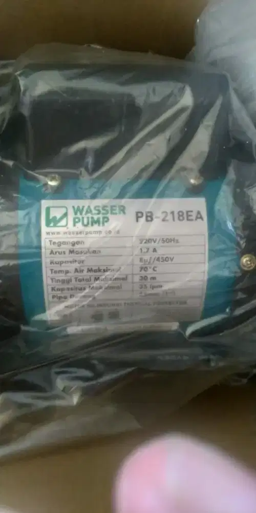 Wasser Pump ( pompa pendorong air )