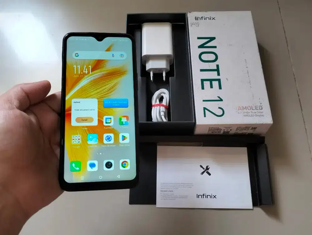 BU INFINIX NOTE 12 RAM 8GB +5GB / 256GB 4G 6.7in Finger 50MP 5000Mah