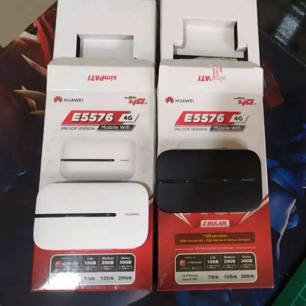 Bekas Unlock Mifi Modem Huawei E5576 1500mah