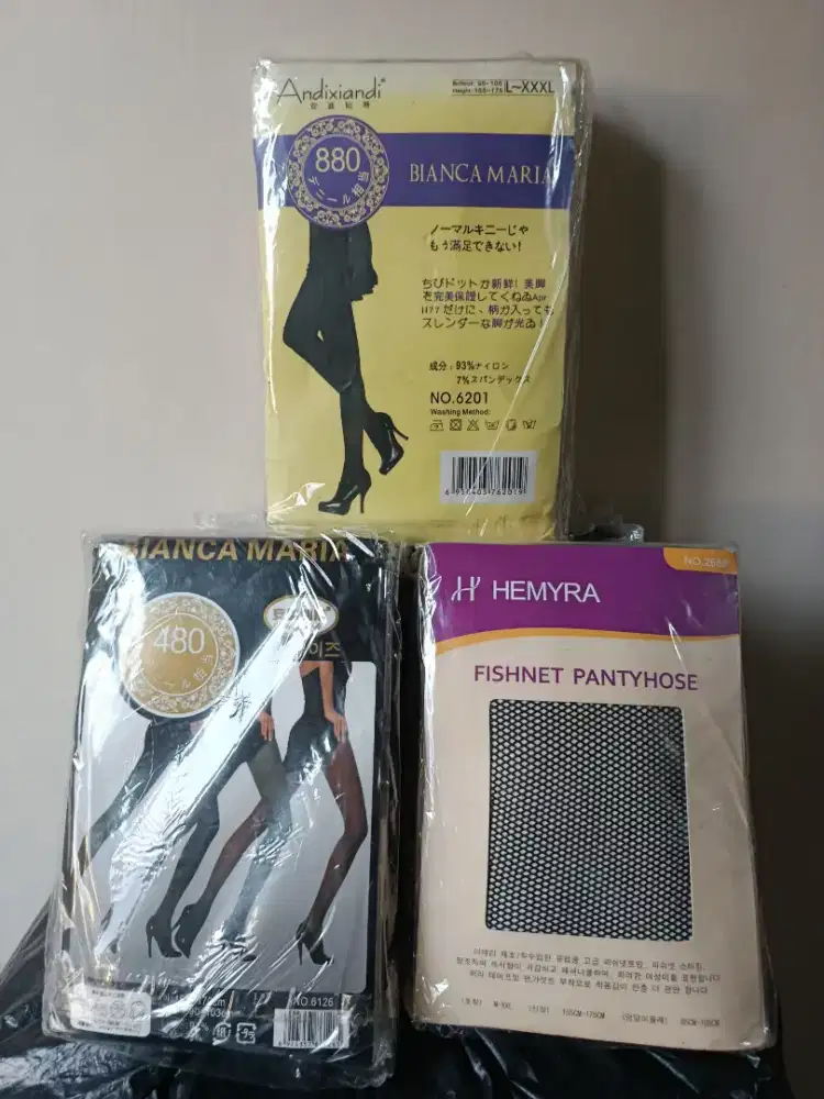 Stocking tebal & stocking jaring