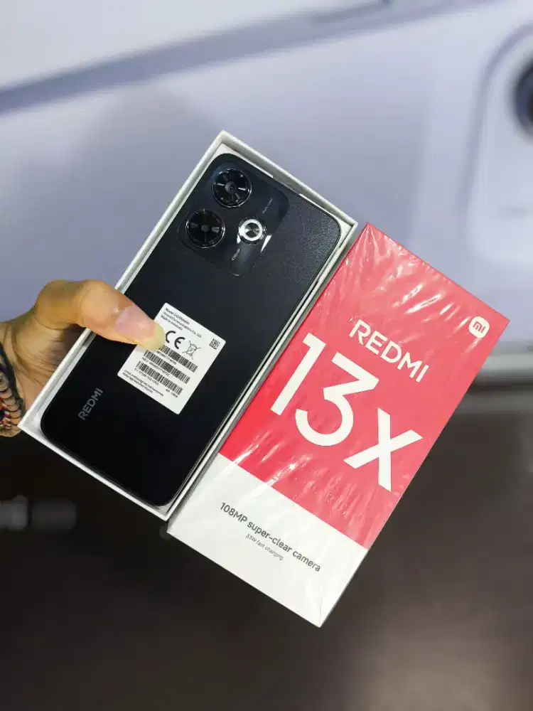 Redmi 13X 8/128 Fullset Ori (Garansi Resmi On)