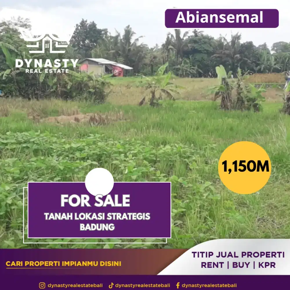 Tanah lokasi strategis abiansemal badung