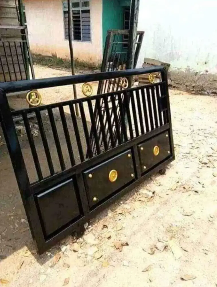 Pagar besi tralis minimalis pon d