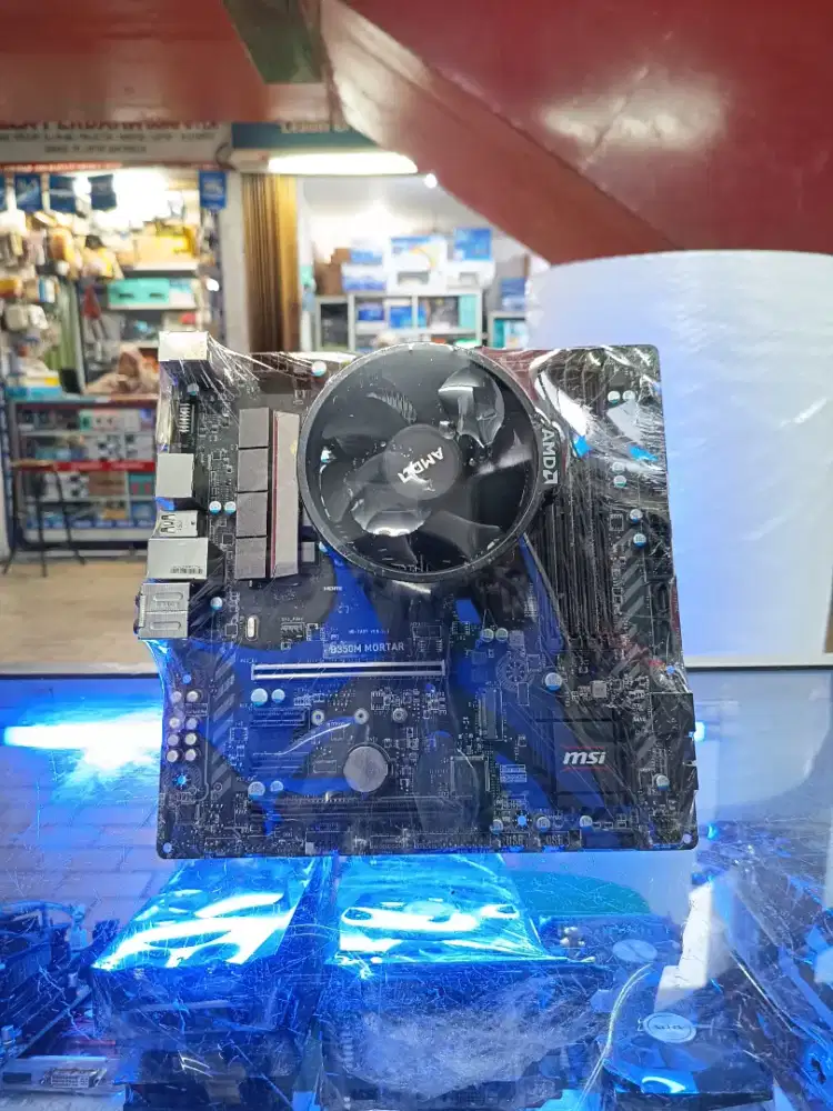 Mobo amd b350 msi + a10 9800 am4