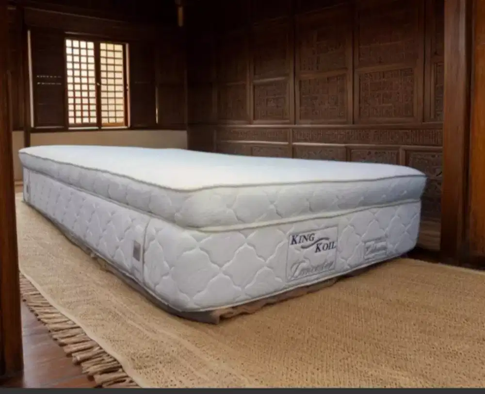 Matras Springbed Kingkoil Lancester uk 120 tuebal