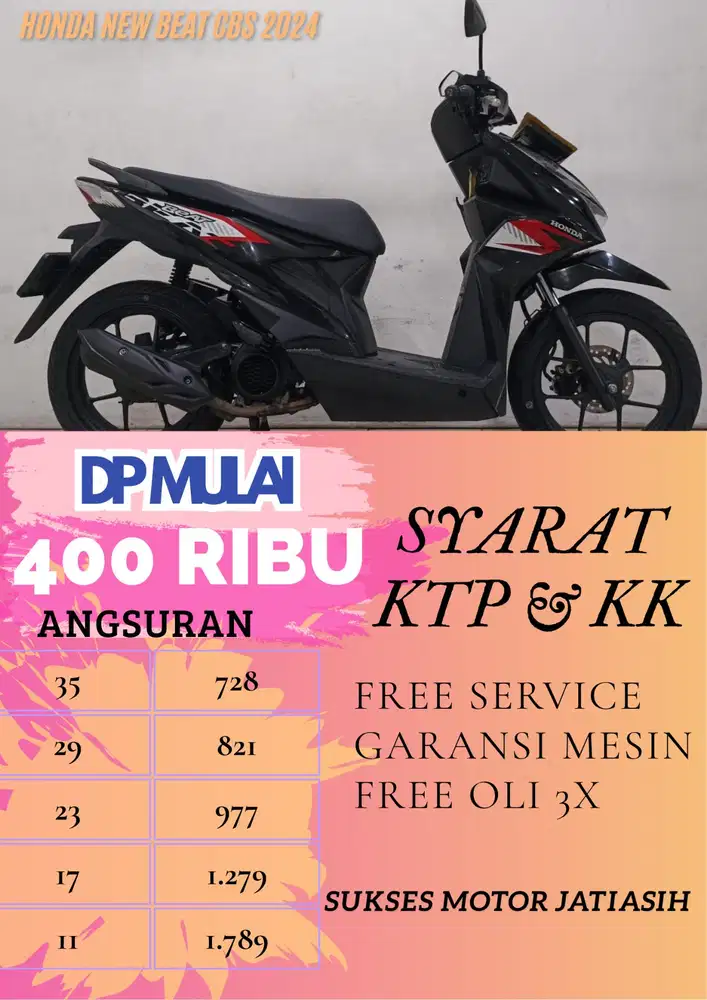 HONDA NEW BEAT CBS 2024