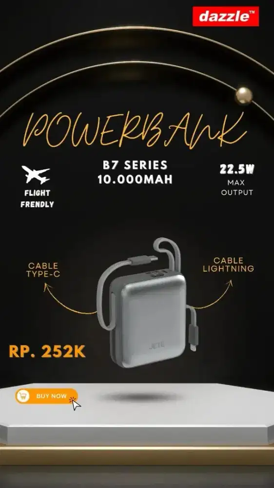 powerbank jete b7 10000mAh