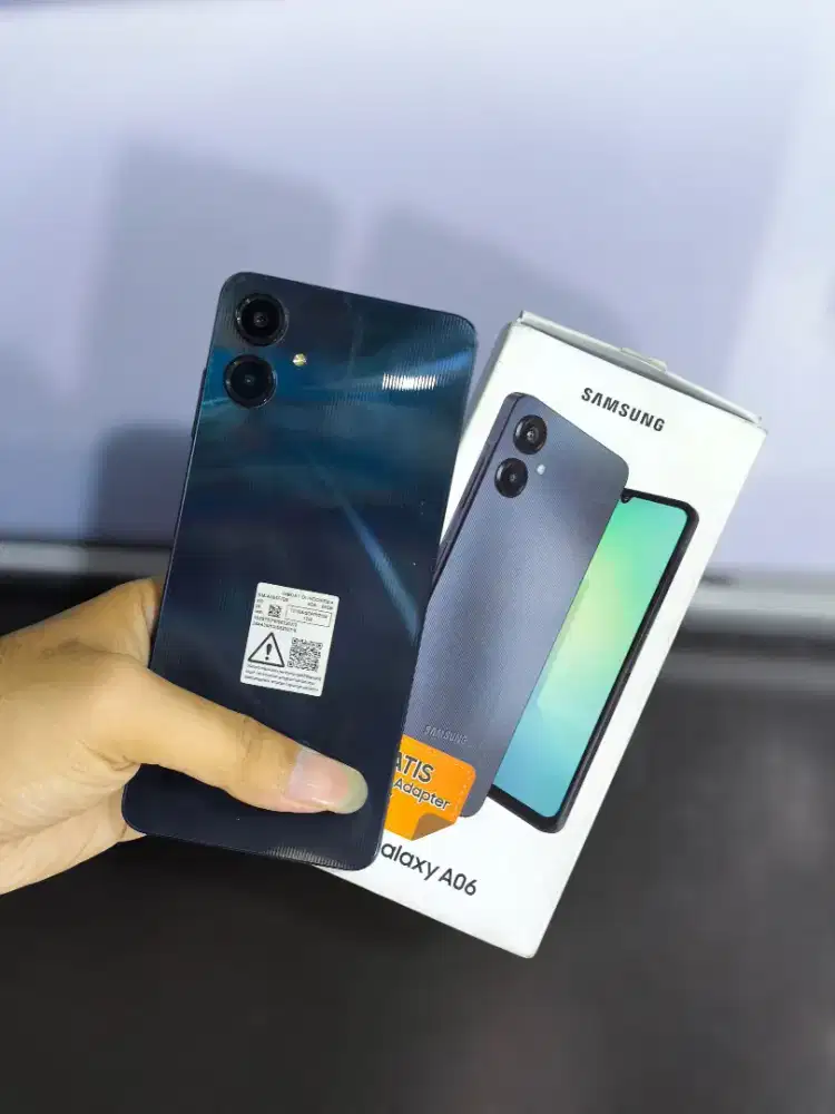 Samsung Galaxy A06 4/64 Fullset Ori (Garansi Personal)