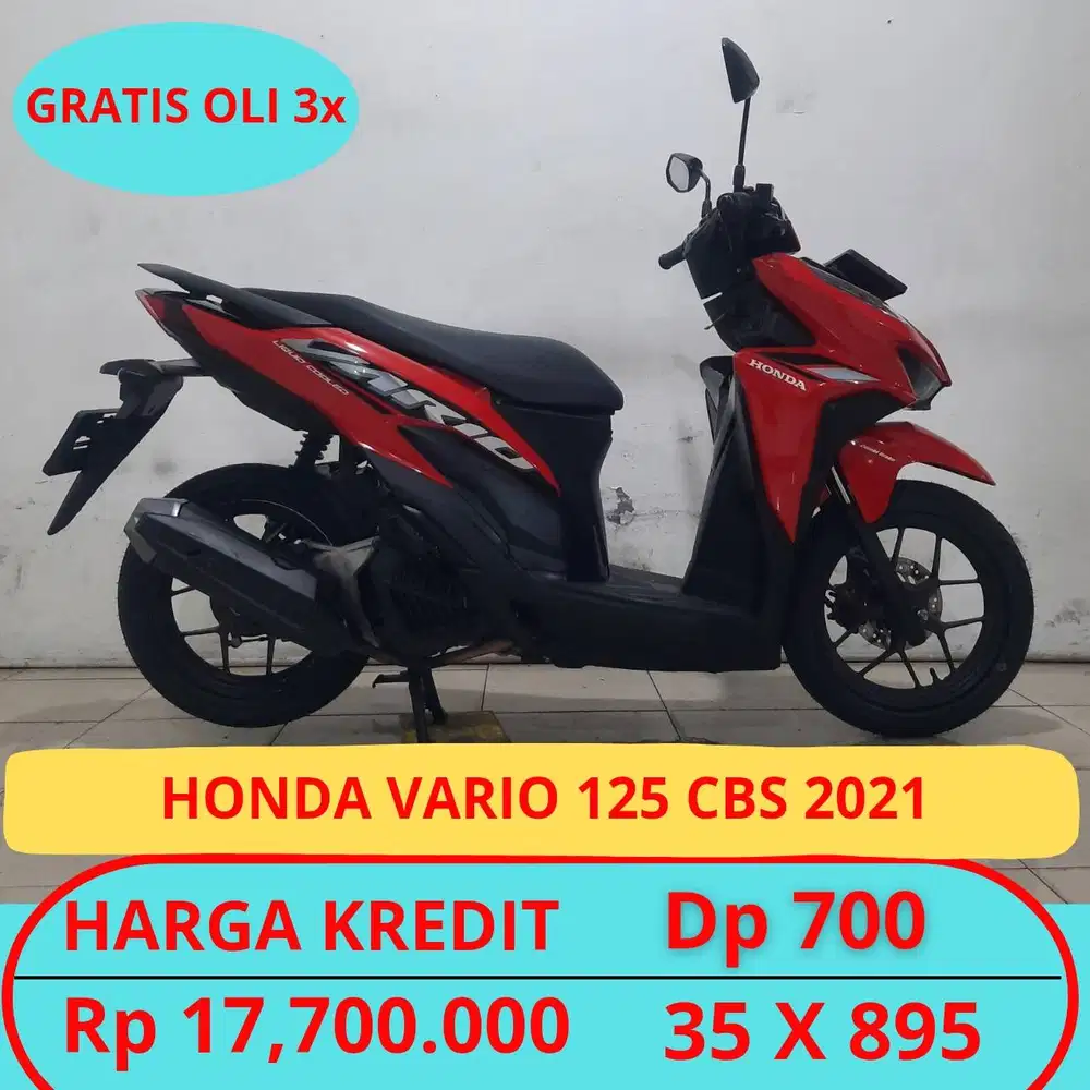 Honda Vario 125 Cbs 2021 Dp Mulai 700 Ribu
