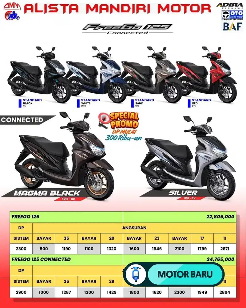 [Motor Baru] PROMO YAMAHA FREEGO 125 2025