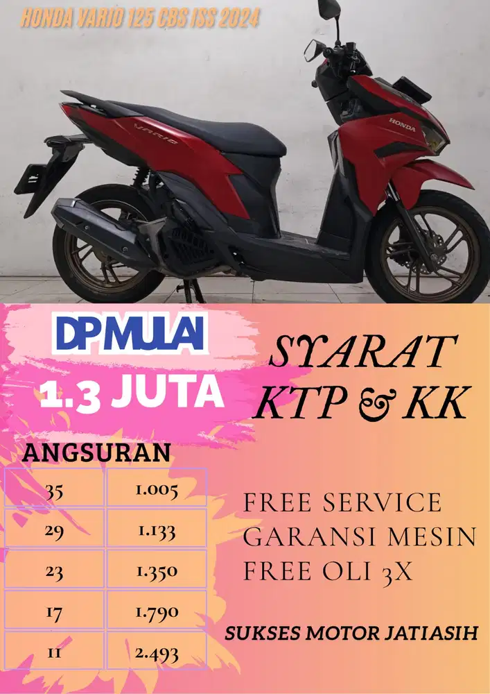 HONDA VARIO 125 CBS ISS 2024