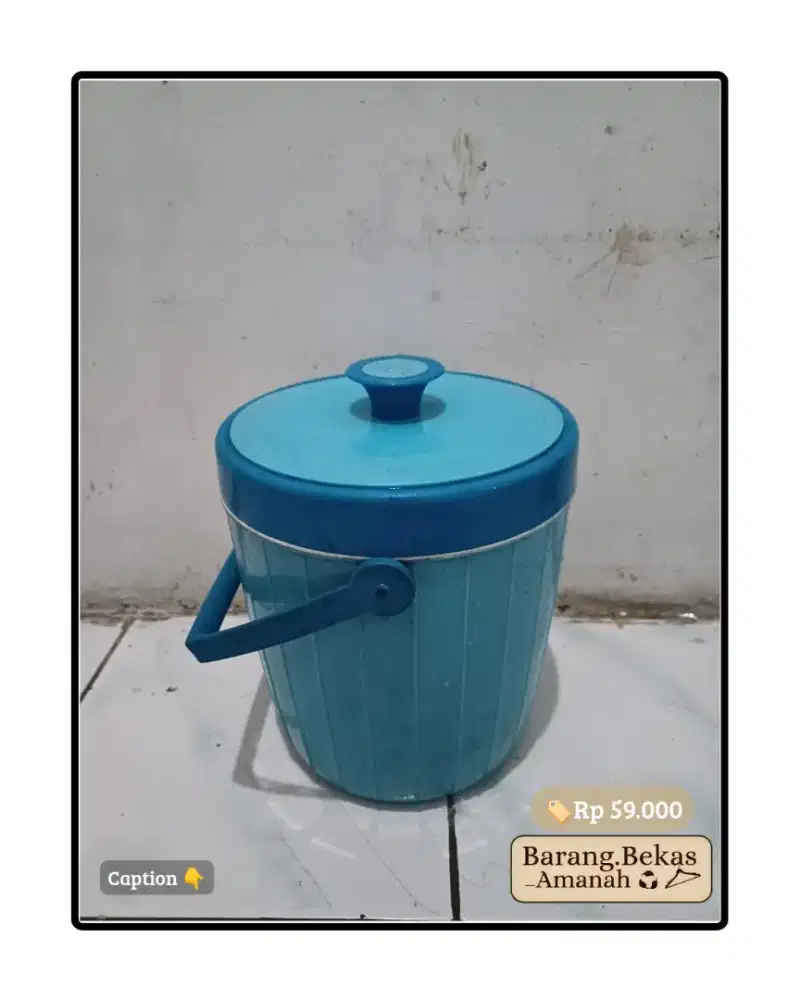 Termos Es / Termos Nasi Maspion ±6 Liter (bekas) harga bersahabat