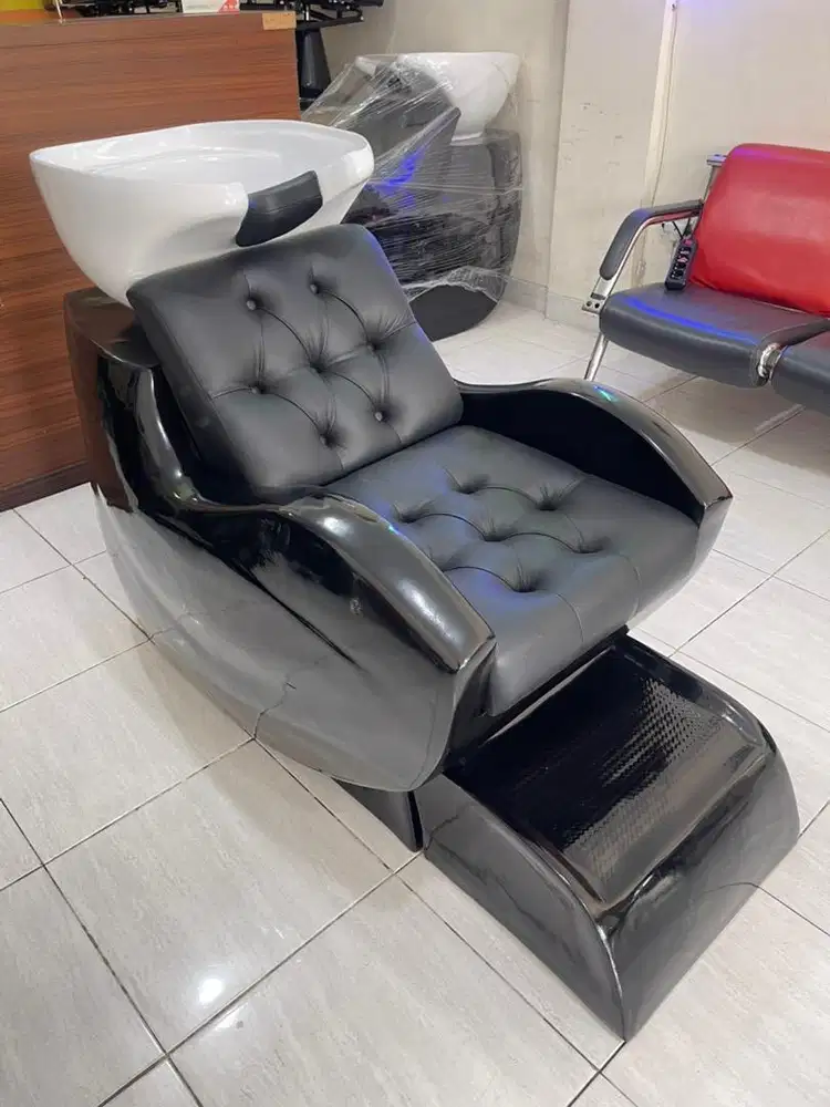 Kursi washbak keramas baru bukan bekas fiber barbershop salon pangkas