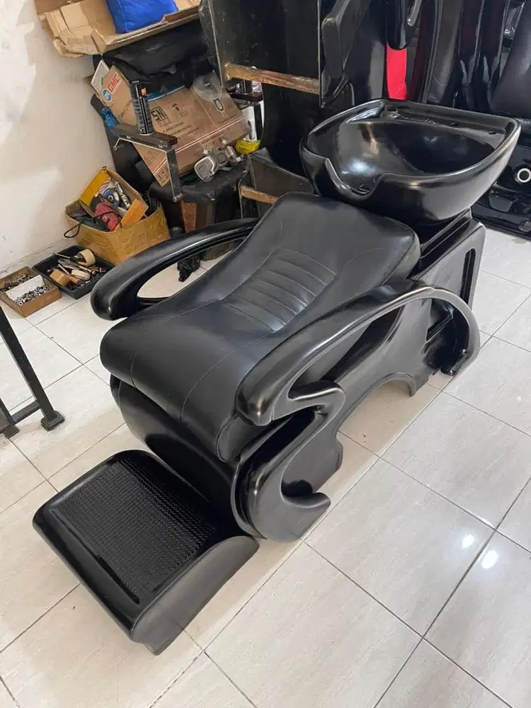Kursi washbak keramas bekas second fiber merk ASIA barbershop salon pa