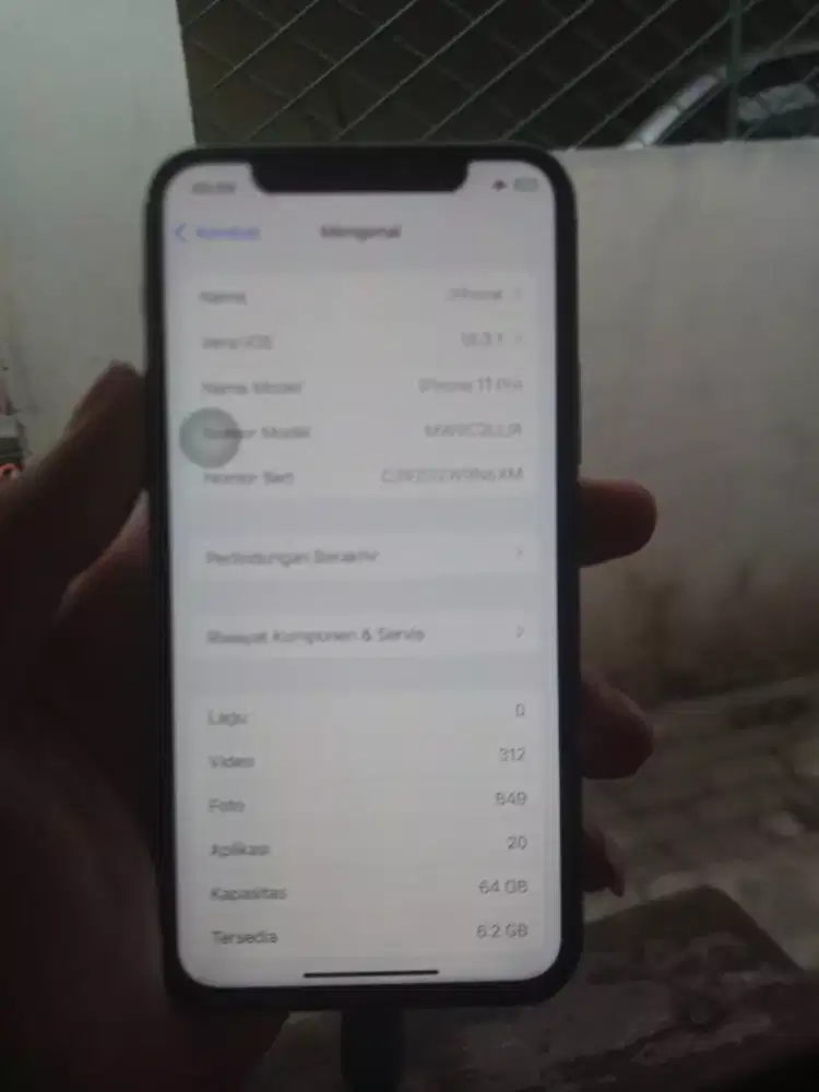 Iphone 11 Pro 64 GB inter