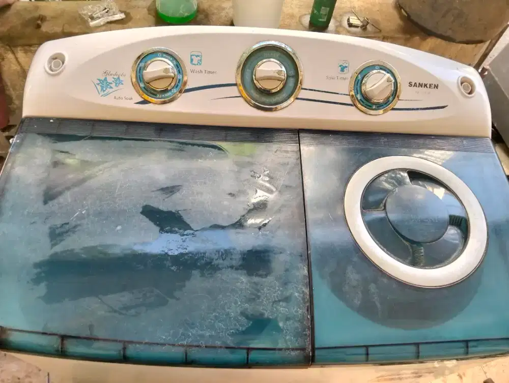 Mesin cuci 2 tabung