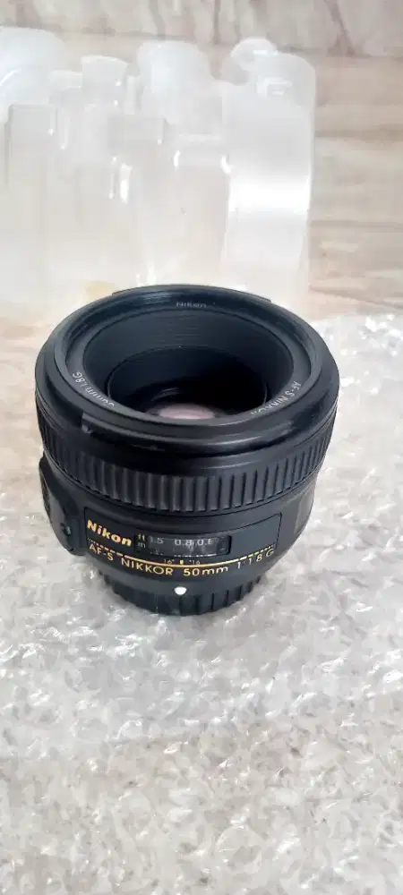 Preloved Lensa Nikon Nikkor Afs 50 mm F 1.8 G