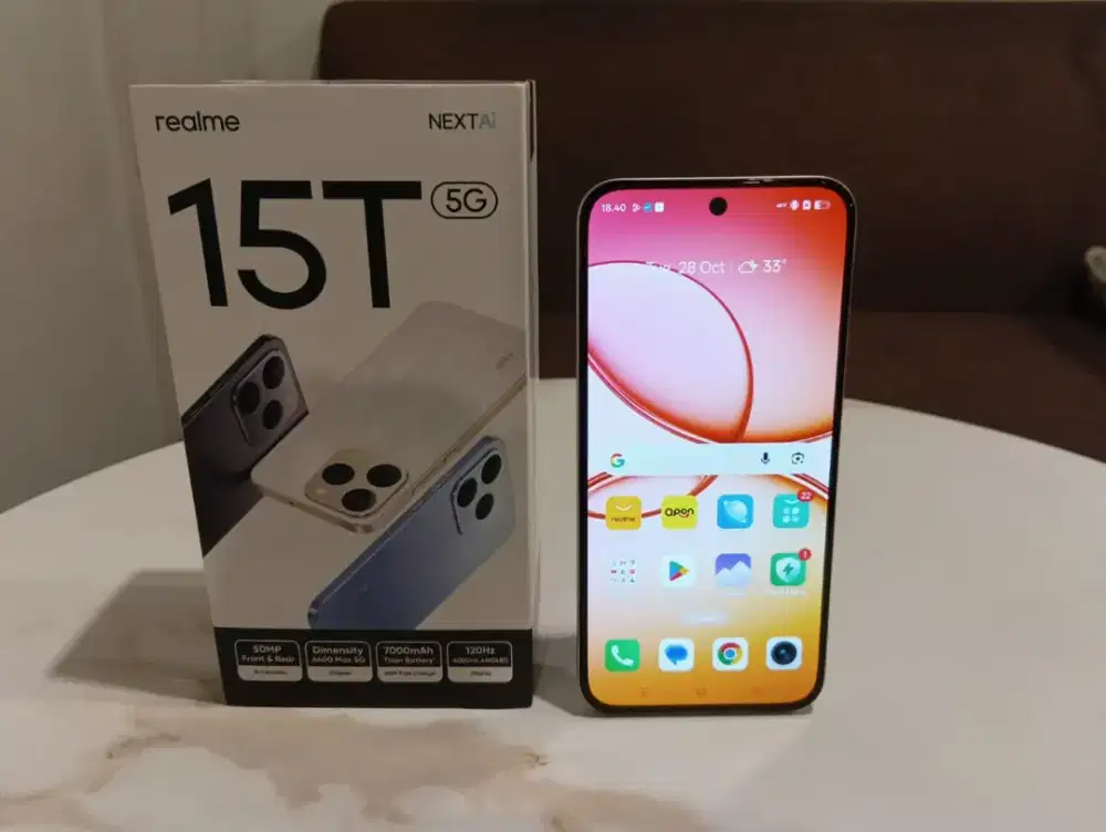 Realme 15T 5G 8/256 Mantul 100% Mulus