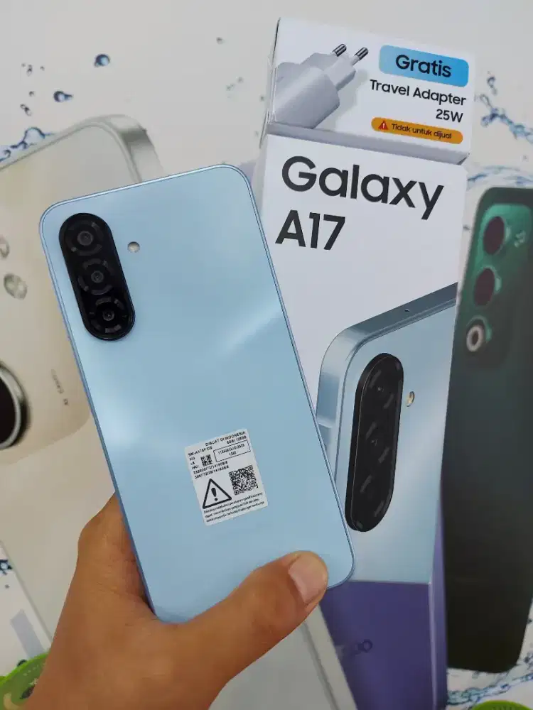 SAMSUNG A17 8+8/128GB LIKR NEW 3 MINGGU PAKAI