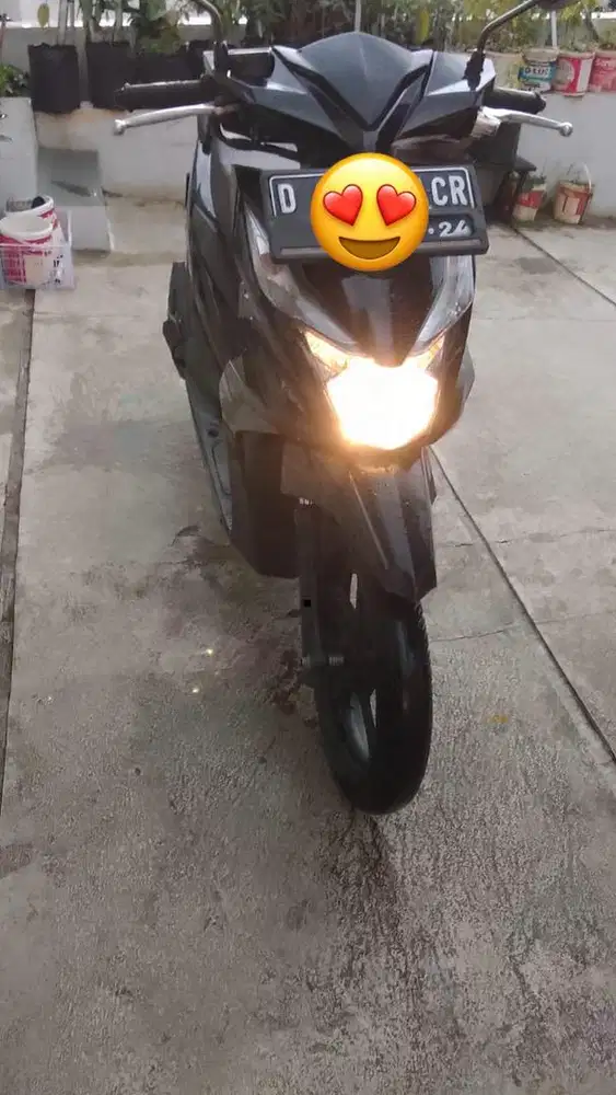MOTOR HONDA BEAT 2019 HITAM JUAL RUGI