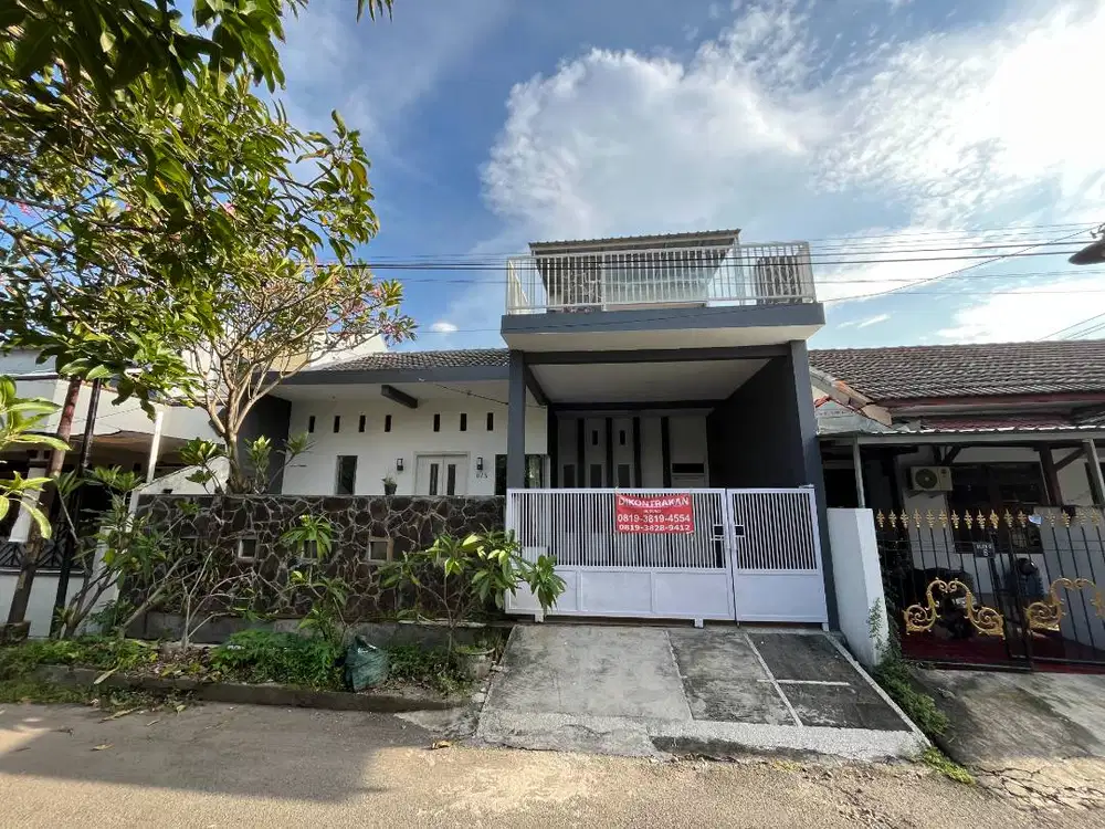 Dikontrakan/ Disewakan Rumah Di Babatan Mukti Surabaya