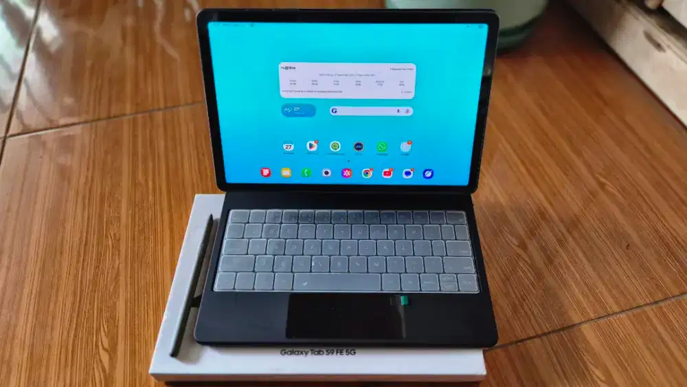 Jual Floating Magic Keyboard  for Samsung S7, S8, S9 Series