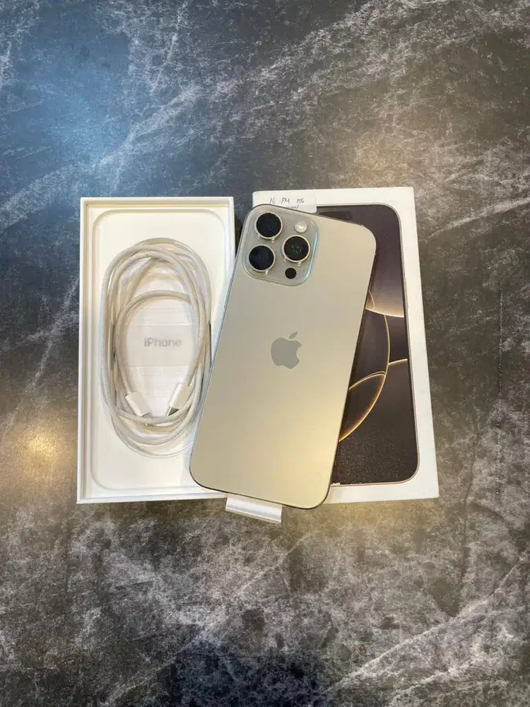 Iphone 16 Pro Max 256 Gb like new garansi on