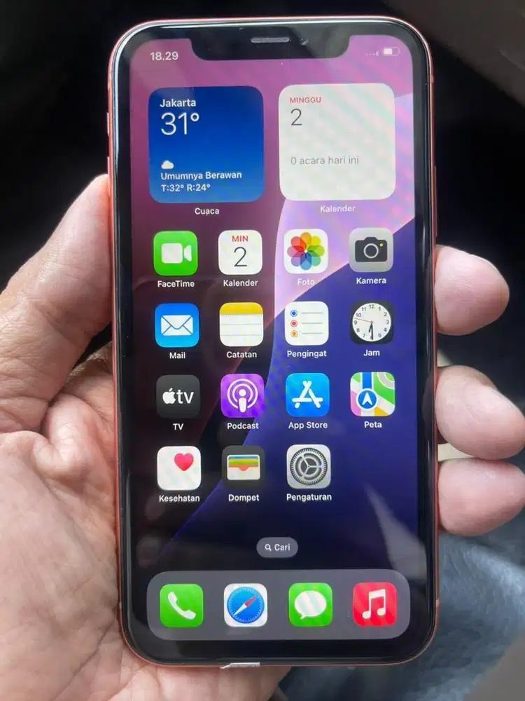 iPhone XR 64Gb Oren Wifi Only Murah