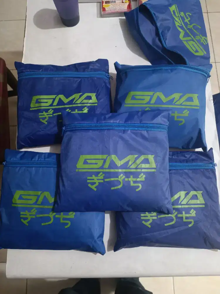 Jas Hujan GMA bahan PVC karet