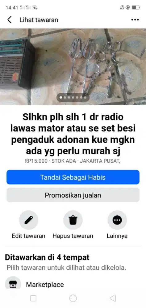 Slhkn plh slh 1 dr audio Radio lawas matot atau sblh nya murah sj cpt