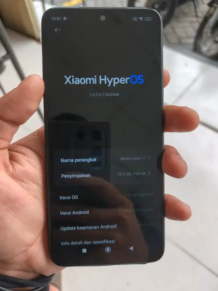 REDMI NOTE 11 6/128 GB 4G NFC SUPPORT