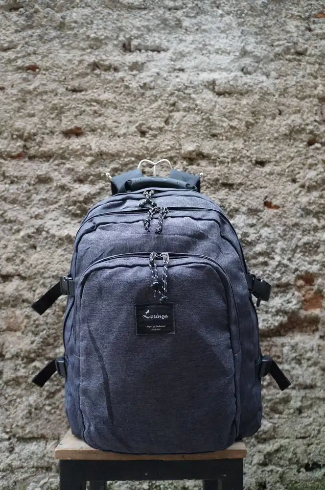 Ransel Lorinza Pria | Backpack Lorinza | Tas Sekolah