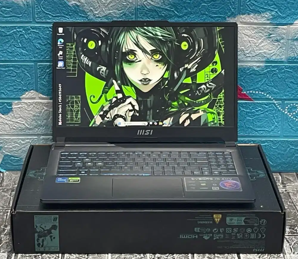 MSI Cyborg 15 A12VE Gaming Garansi resmi masi ada