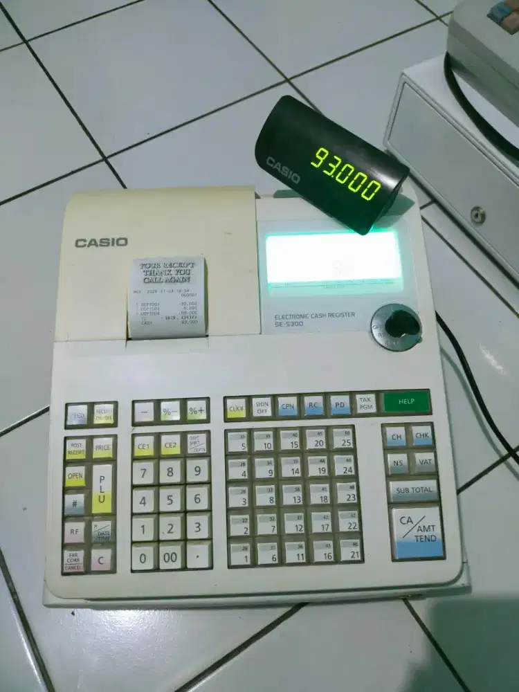Mesin kasir Casio type S 300