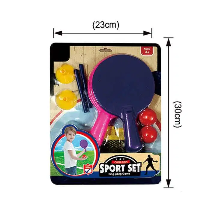 PINGPONG PLASTIK/MAINAN SET KETANGKASAN ANAK/LATIHAN PEMUKUL BOLA