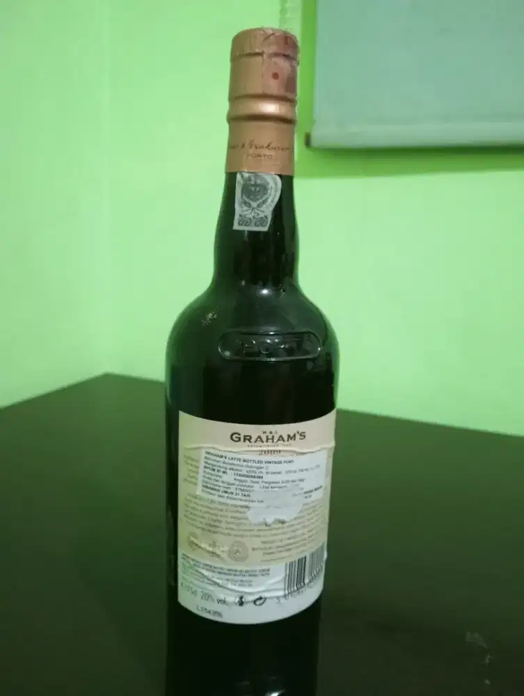 Dijual minuman GRAHAMS TAHUN 2009