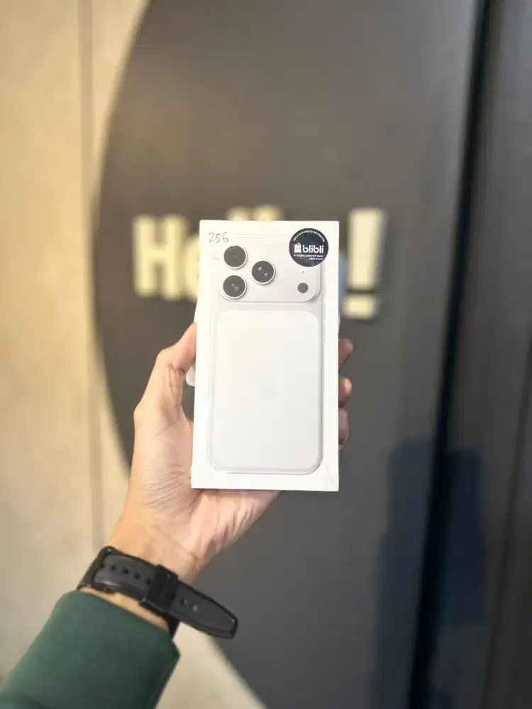 17PRO 256GB, SILVER (NEW BNIB)