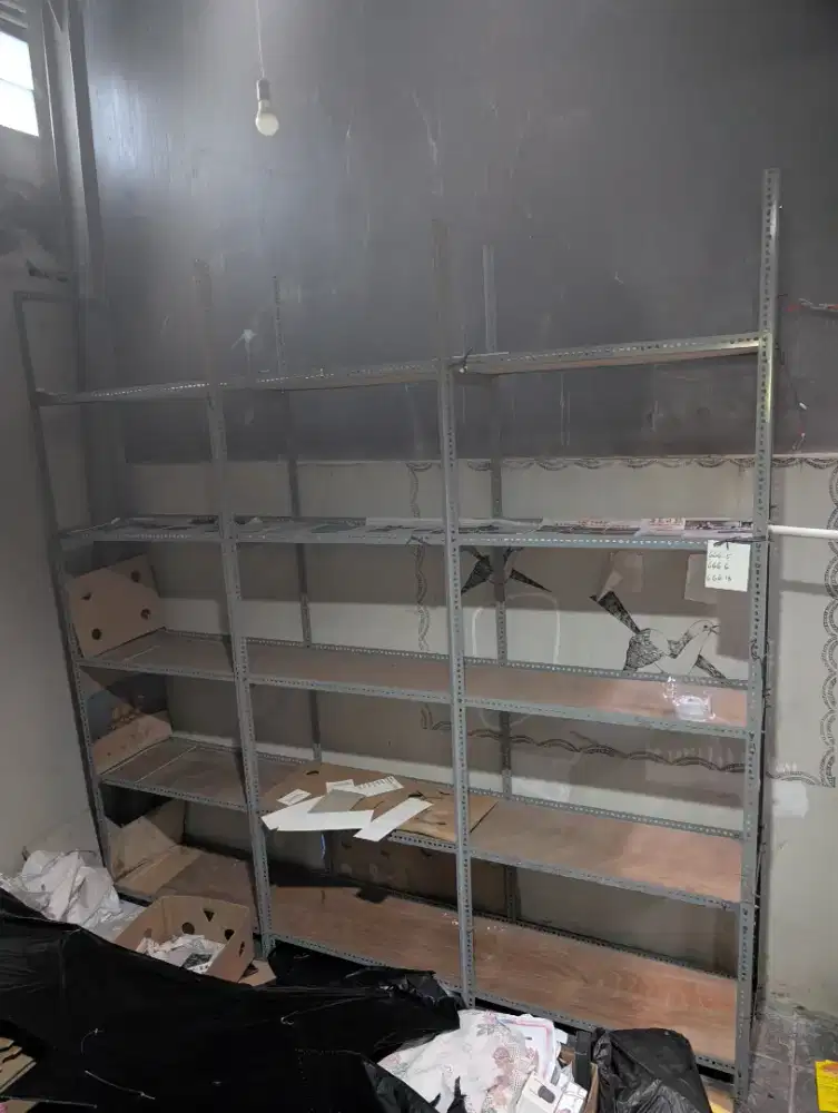 Rak besi siku 5 susun 260 x 260 x 40