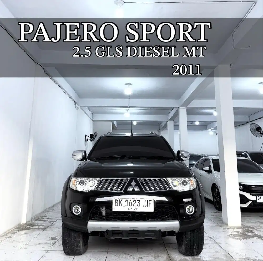 [DP 40JT‼️] PAJERO SPORT 2.5 GLS MT DIESEL 2011 pmk 2012