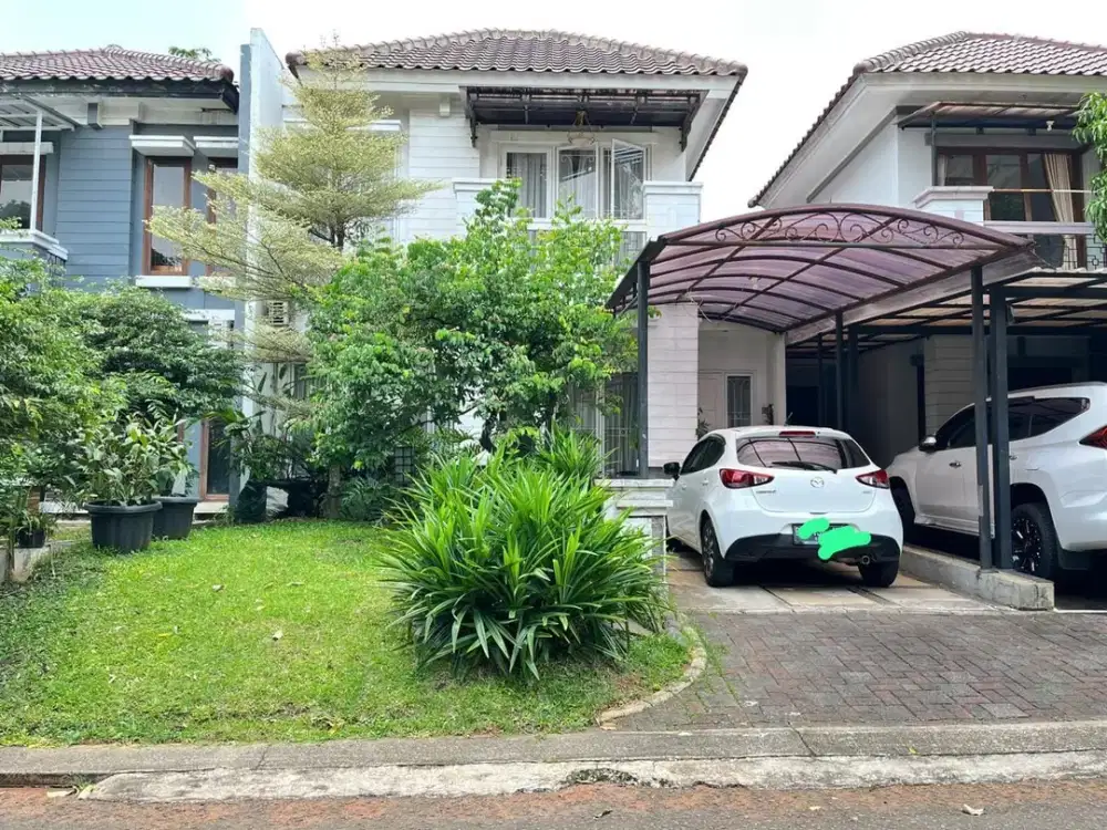 Dijual Murah Rumah Mewah Semi Furnish di Legenda Wisata Cibubur