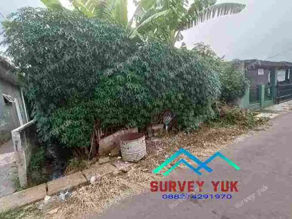 Tanah 200 m2 SHM di Bambu Apus