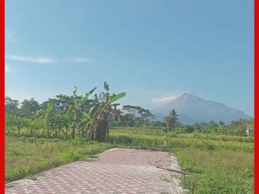 Tanah Jogja Barat Jl Kaliurang km10 5 Menit Pasar Rejodani