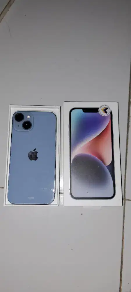 iphone 14 128gb garansi resmi indo,  mulus